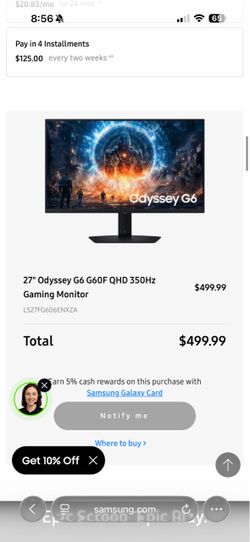 Gaming monitor