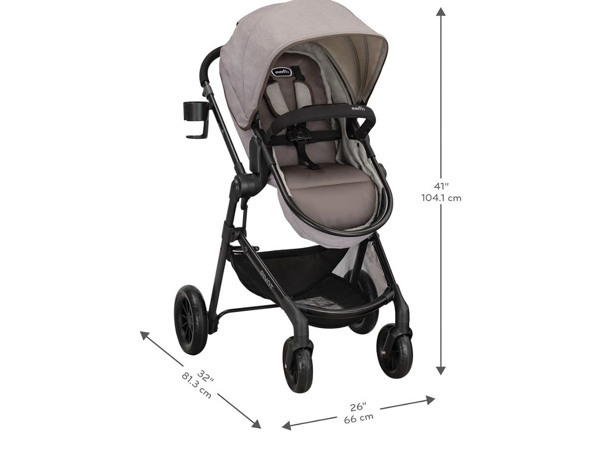 Evenflo Pivot Modular Travel System (Desert Tan)