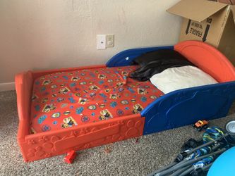 Kid paw patrol bed mattress and fram 40 obo