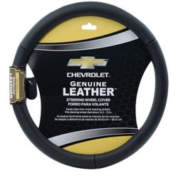 Chevrolet Genuine Leather Steering Wheel Cover
