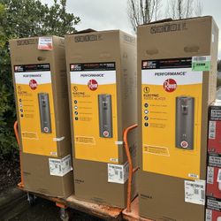 Rheem Performance 50 Gallon Water Heater Brand New 