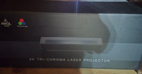 Awol vision Ltv-2500 4k UHD/3d bundle with cinema screen