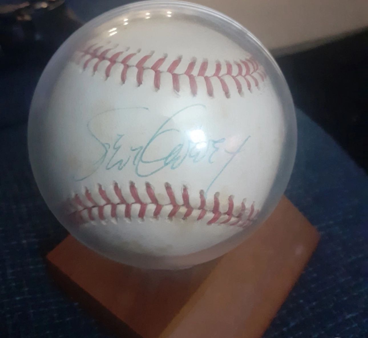 Steve Garvey Autographed Baseball