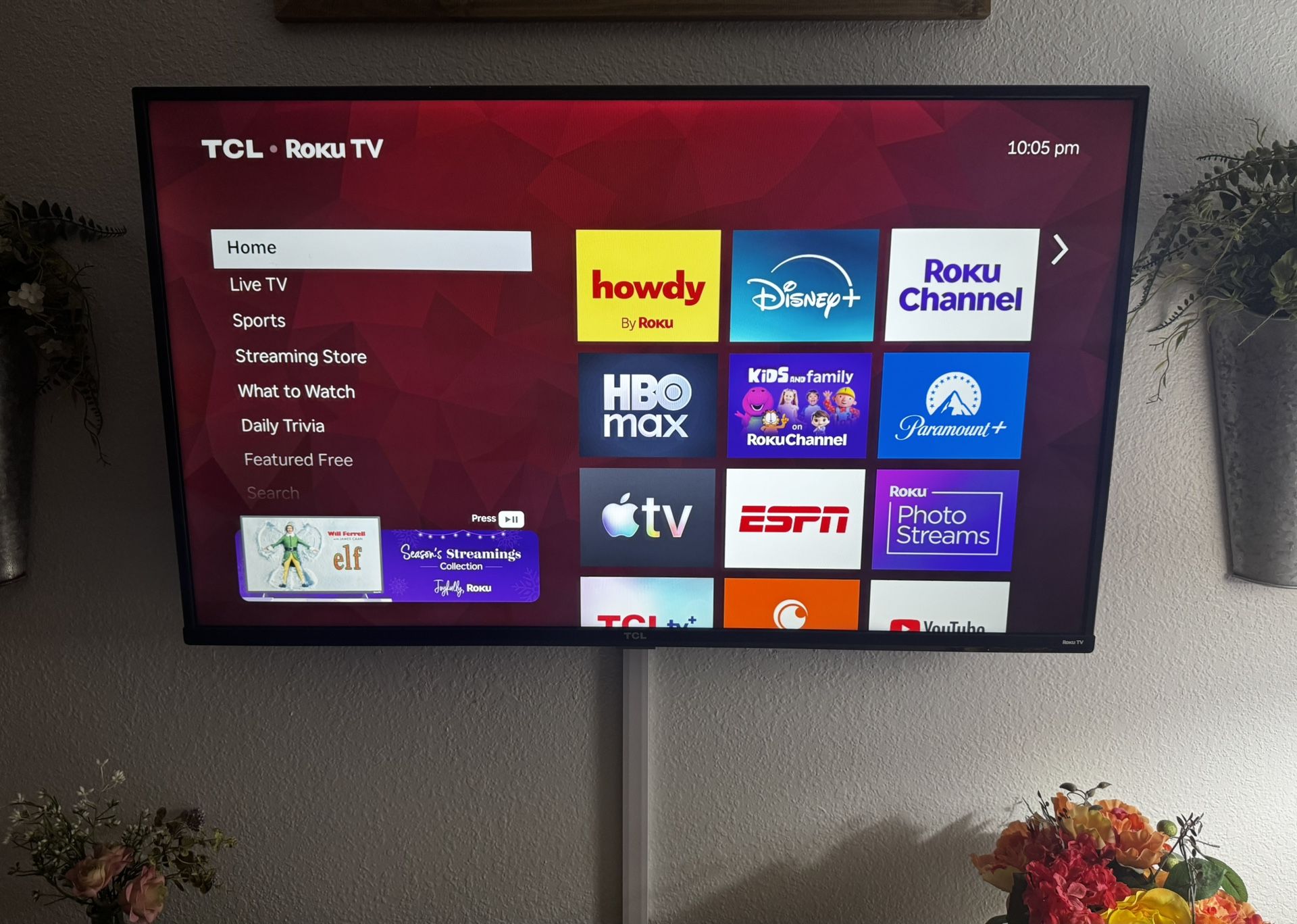 43” TCL 4k Roku tv