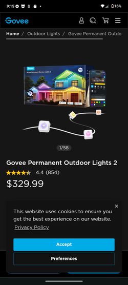Govee Outdoor Lights