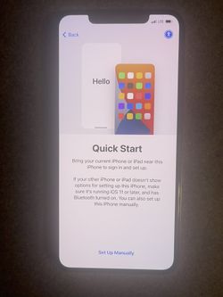 iPhone XS Max ( Not Unlocked )