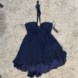 City Studios Navy Mini Dress