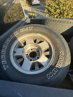 All Original 98 Chevy Tires With Rims