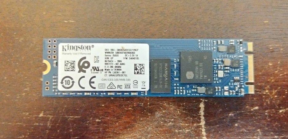 128gb NVME M.2 SSD (Two For $5)