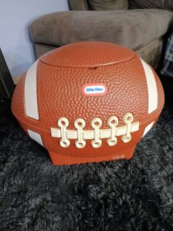 Little Tikes Football Toy Storage Box Tailgate Cooler