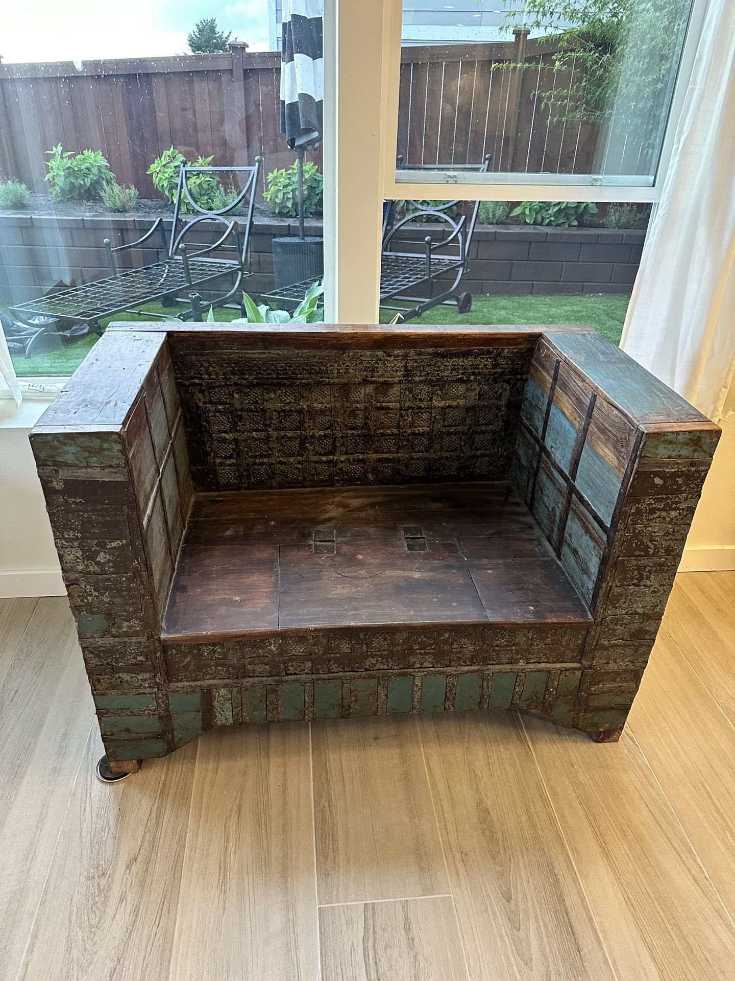 Antique Indonesian dowry chair