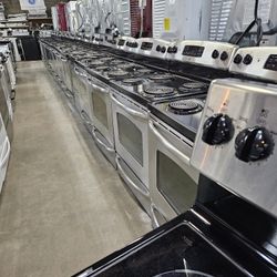 Huge Liquidation Sale Warehouse Full Of Nice Like Brand New Washer Dryer Fridge Stove Oven Stackable Free Warranty Free Financing Available 90day TO P