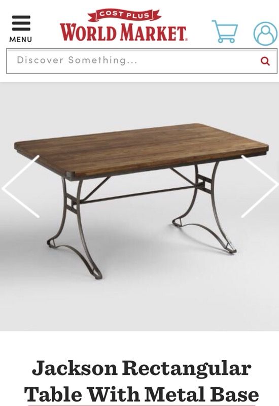 World market cheap jackson table