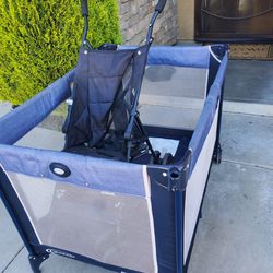 Play Pin and Stroller 
