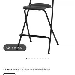 Ikea Bar Stools. 3 Of Them With Chair Pads