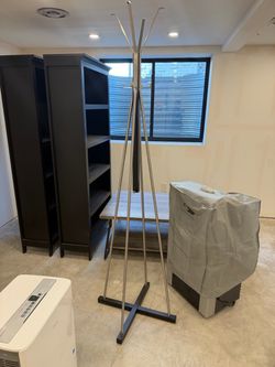 Modern Metal Coat Rack Stand