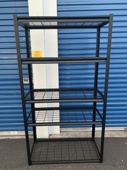 Metal Shelves 72”x39x 18