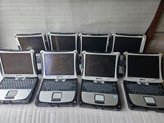 Lot Of 8 Panasonic Toughbook CF-19,  i5-3610ME @ 2.7GHz,