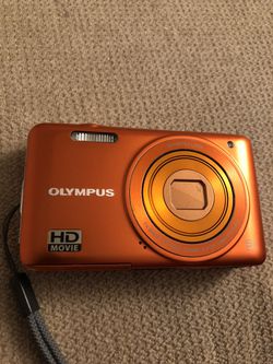 Olympus VG-160 14MP Digital Camera with 5x Optical Zoom (Orange)