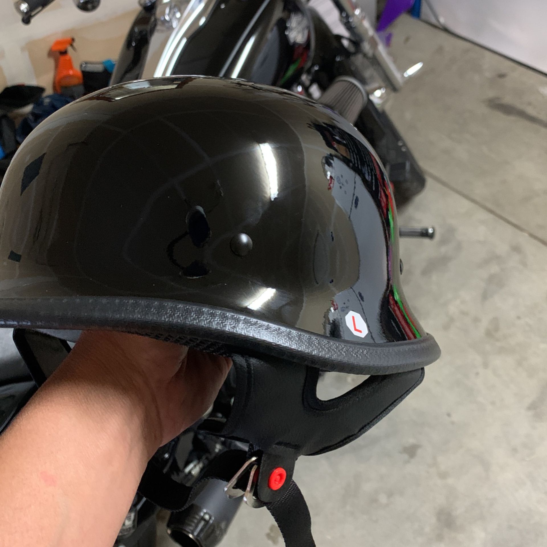 Motorcycle helmet  Not Harley Davidson 