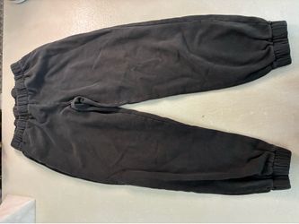 Simple Black Sweats Women