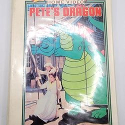 Pete's Dragon VHS VCR Tape Movie 1977 - Walt Disney Classic Home Video Clamshell