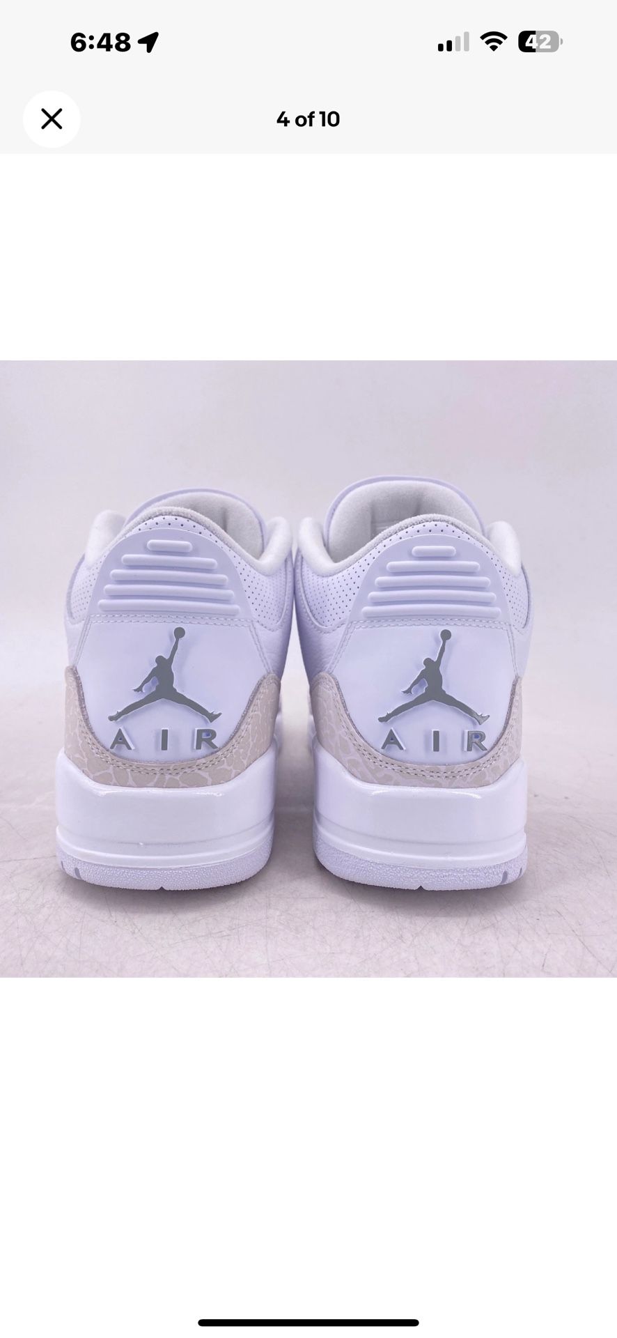 Jordan 3 Pure Money