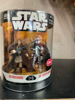 Star Wars two pack Obi Wan Kenobi and ARC Trooper Commander