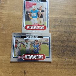 2024 ABSOLUTE LOT OF 2 INTRODUCTIONS CARDS