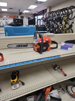 Echo cs-3410 chain saw
