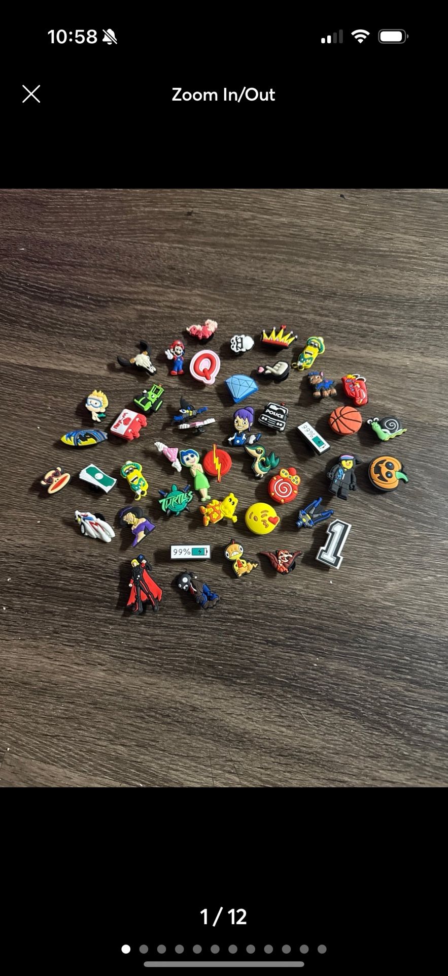 Jibbitz shoe charms Crocs footwear