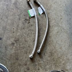 Brand New Faucet Supply Lines 