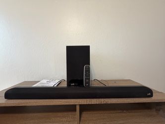 Polk Soundbar and Subwoofer
