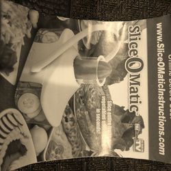 SliceOMatic Vegetable Slicer