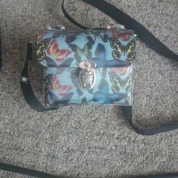 Halographic Butterfly Purse