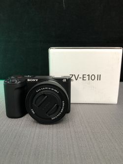 Sony ZV-E10 II Mirrorless Camera with 16-50mm Lens 