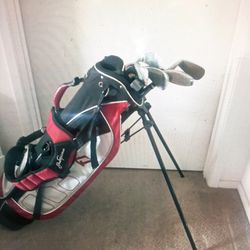 Golf Clubs Bag Is In Excellent Condition