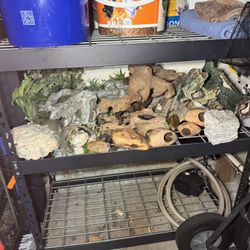 Tons Of Aquarium/ Fish Decor And Accessories 