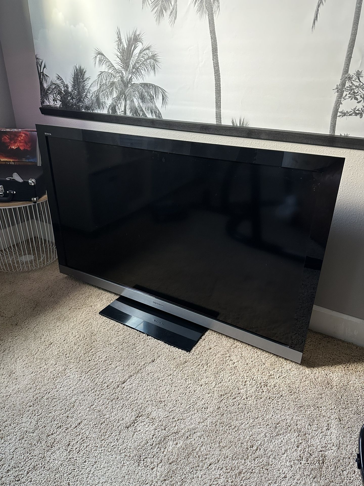 Sony 55” LCD TV. Model KDL-55EX500