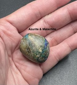 Azurite & Malachite Genuine Polished Stone from Peru 25.1g