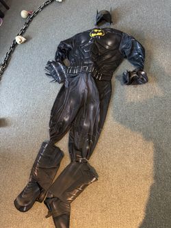 Batman Muscle Chest Costume with Mask large /XL