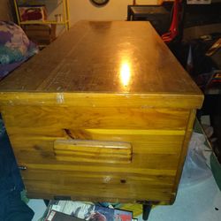 Cedar Wardrobe And Cedar Chest 