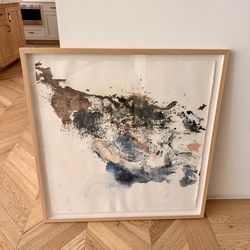 Framed Watercolor Art