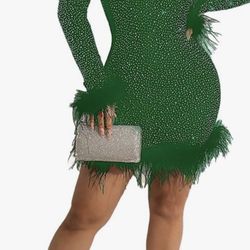 Large Green Dress