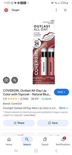 Make Up Cover Girl Outlast Lip Color