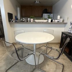 Tobias Clear Chairs From IKEA