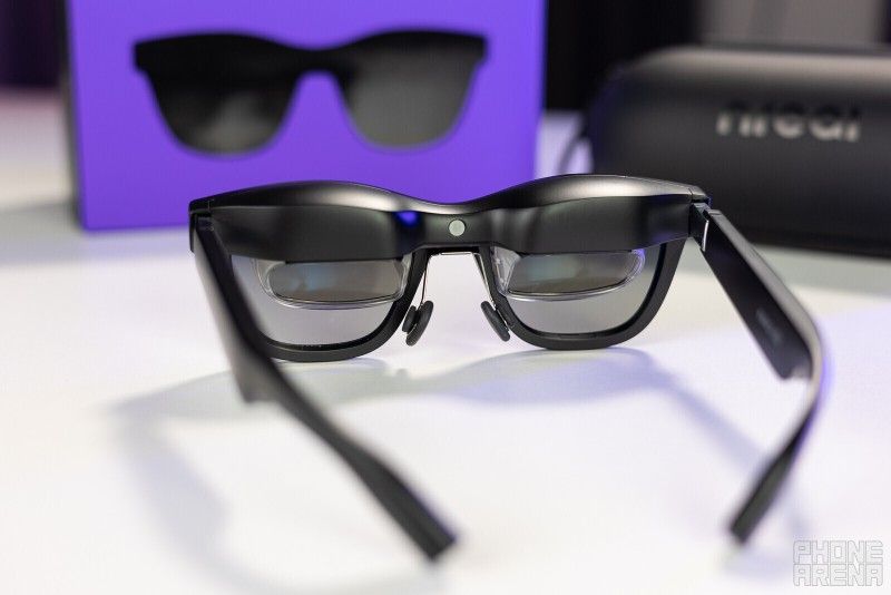 XREAL Nreal Air AR Glasses, Smart Glasses with Massive 201" Micro-OLED Virtual Theater, Glasses, Watch, Stream, and Game on PC/Android/iOS With $120 W