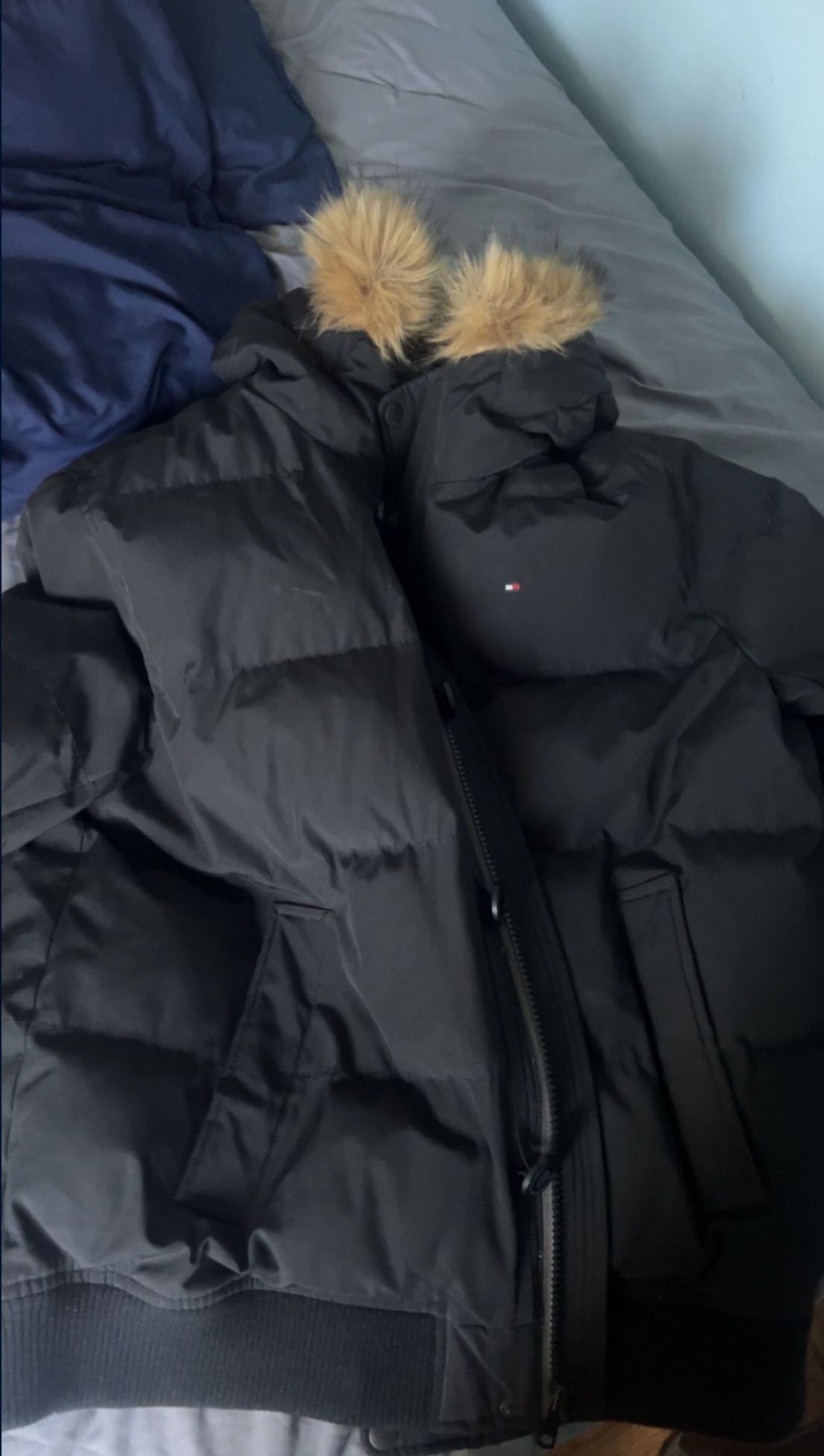 Tommy Hilfiger Puff Fur Jacket Size XXL