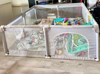 Baby playpen toddler play area