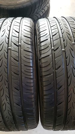Prime wall in good condition 2 tires 235 50 18 90% tread